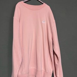 Nike Pink Crew Neck Sweater
